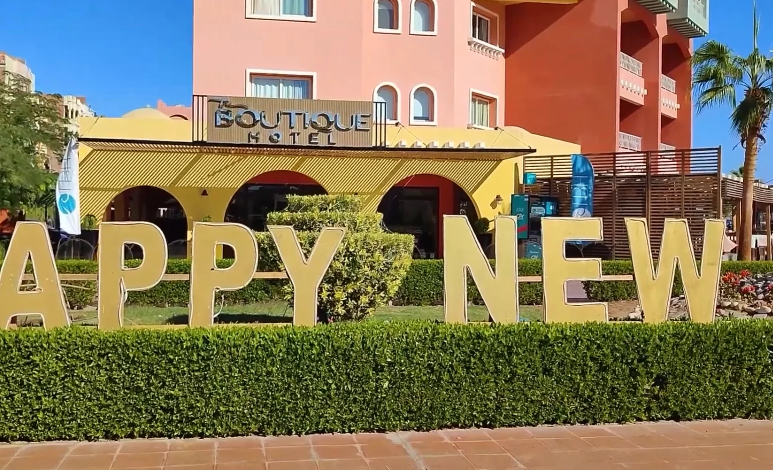 The Boutique Hotel Hurghada Marina, exterior view